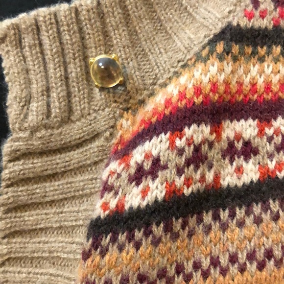 Talbots Multicolored Warm Fair Isle Sweater - Picture 2 of 12